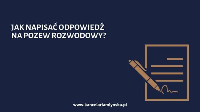 Jak napisać odpowiedź na pozew rozwodowy, aby uniknąć problemów? Jak napisać odpowiedź na pozew rozwodowy, aby uniknąć problemów?